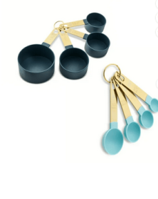 Thyme & Table 8-Piece Measuring Cup and Spoon Kitchen Utensil Set